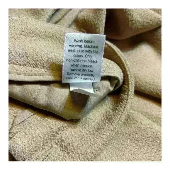 Nine West wide Leg Career Pants Womens 8 Camel color - Picture 7 of 10